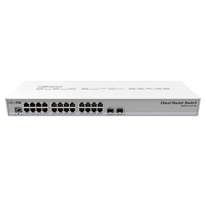 MikroTik CRS326-24G-2S+RM L2 Коммутатор 24 порта управляемый