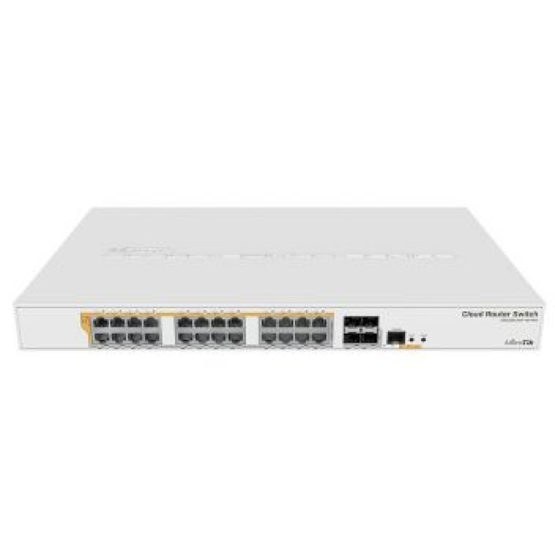 MikroTik CRS328-24P-4S+RM PoE Коммутатор 24 порта управляемый