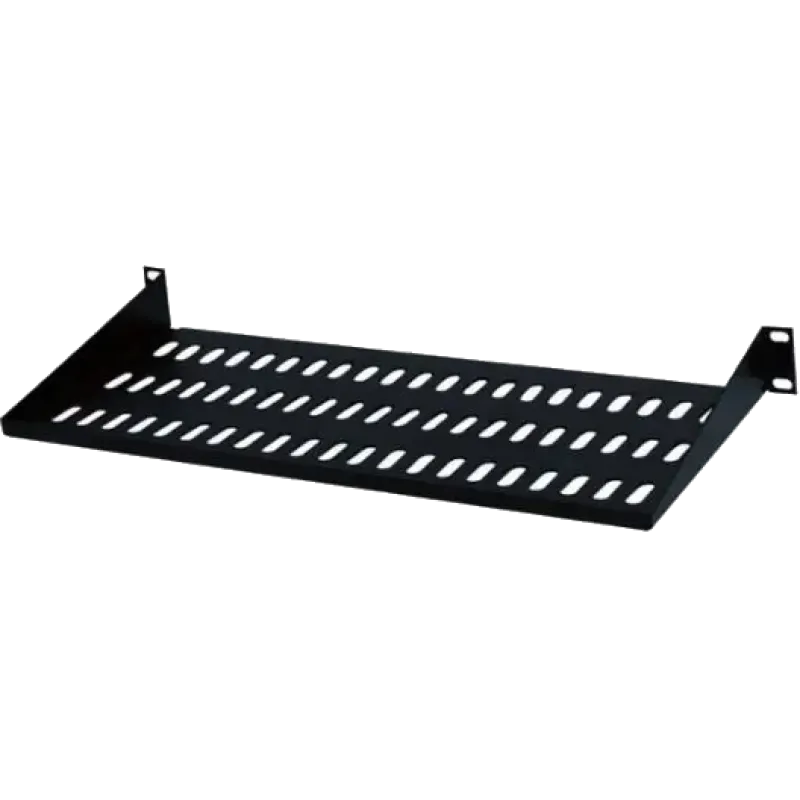 Hypernet CS-200-1U-BLACK 200мм 1U Полка консольная для шкафа