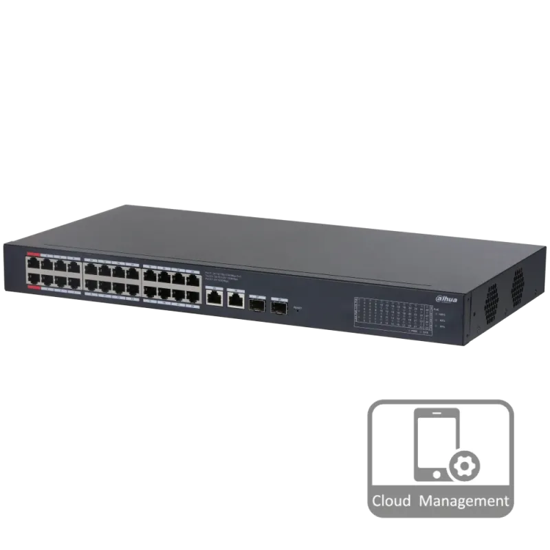 Dahua DH-CS4228-24GT-240 PoE Коммутатор 24 порта управляемый