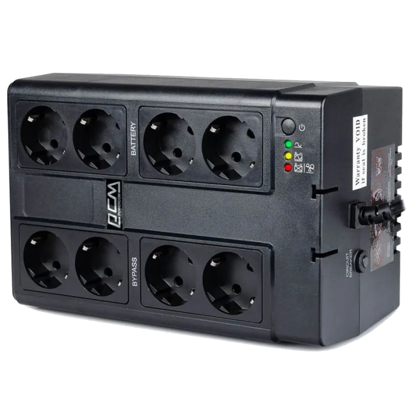 Powercom CUB-850N Schuko Джерело безперебійного живлення