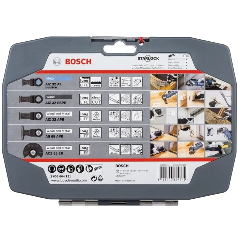 Bosch Pro Best of Cutting (Starlock) Набір полотен