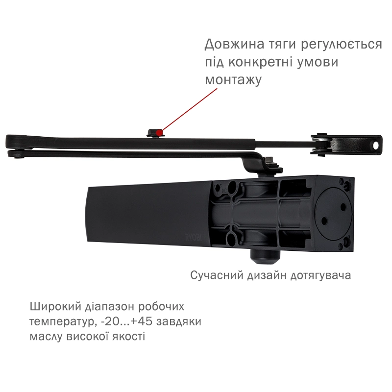 RYOBI 1200 D-1200 BLACK Доводчик