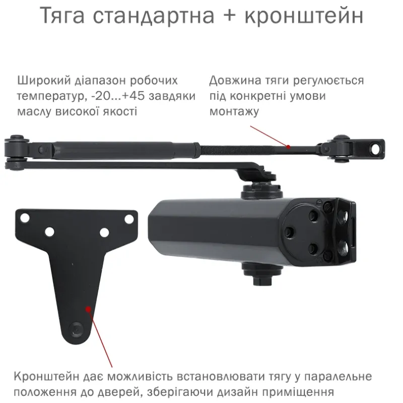 RYOBI D-2055V BLACK BC UNIV_ARM Доводчик