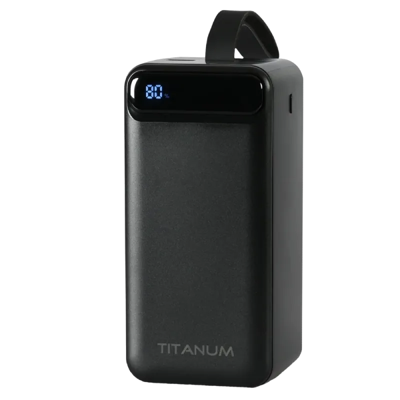 TITANUM 741S 22.5W Black 50000mAh Повербанк