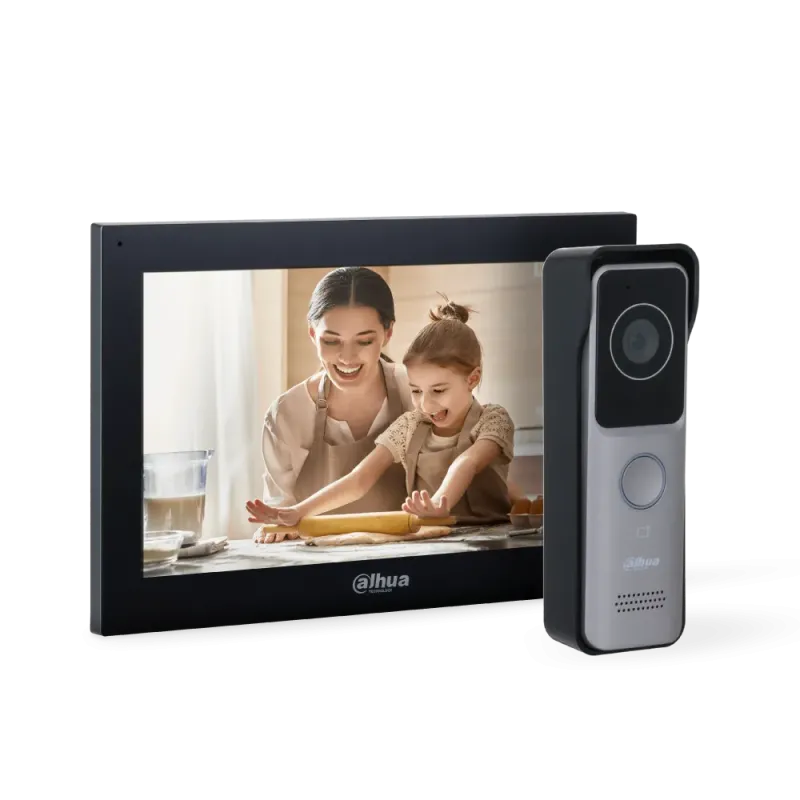 Dahua DHI-VTH5341G-W+ DHI-VTO2311R-WP Комплект видеодомофона