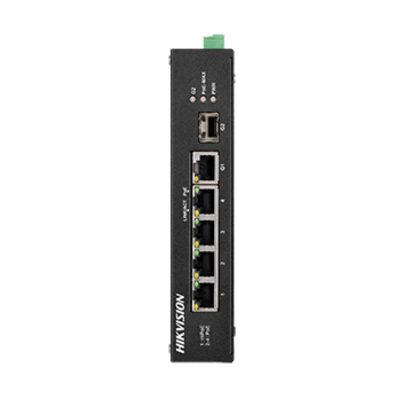 Hikvision DS-3T0306HP-E/HS POE Коммутатор 4 порта неуправляемый