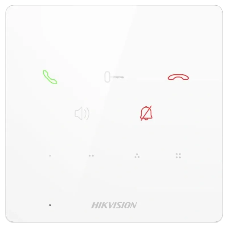 Hikvision DS-KH6000-E1/White Аудіодомофон IP мережевий POE