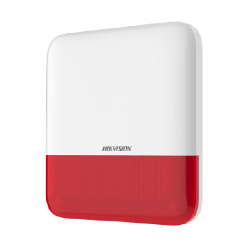 Hikvision DS-PS1-E-WE-Red (красная) Беспроводная внешняя сирена