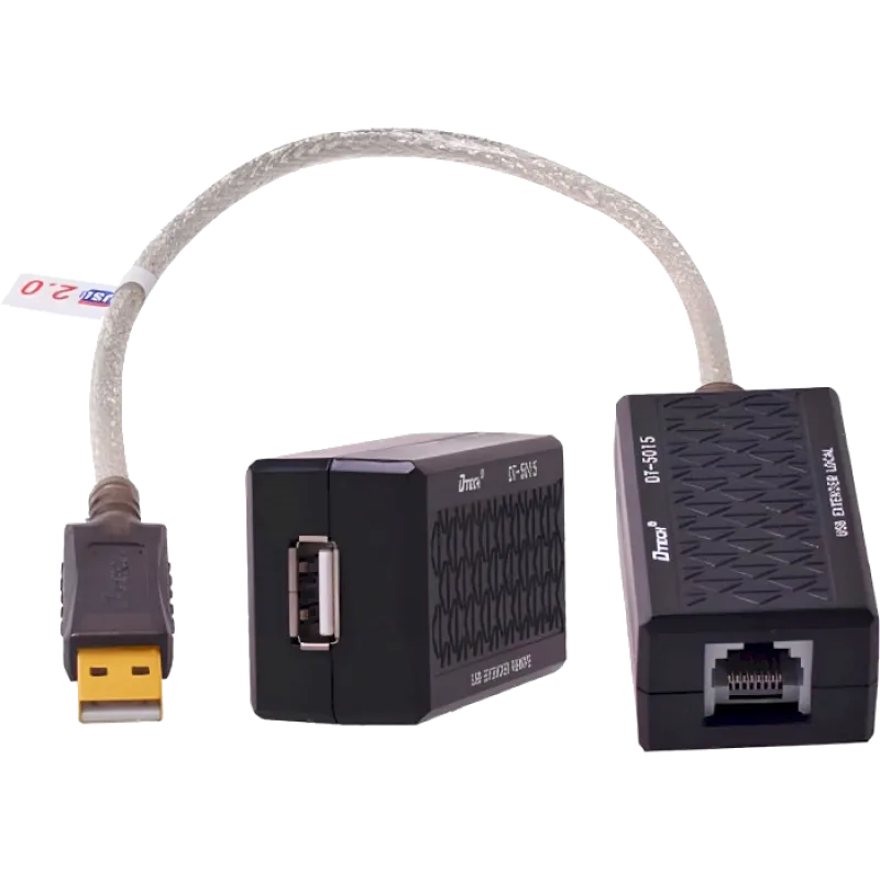DTECH DT-5015 Подовжувач USB - RJ45
