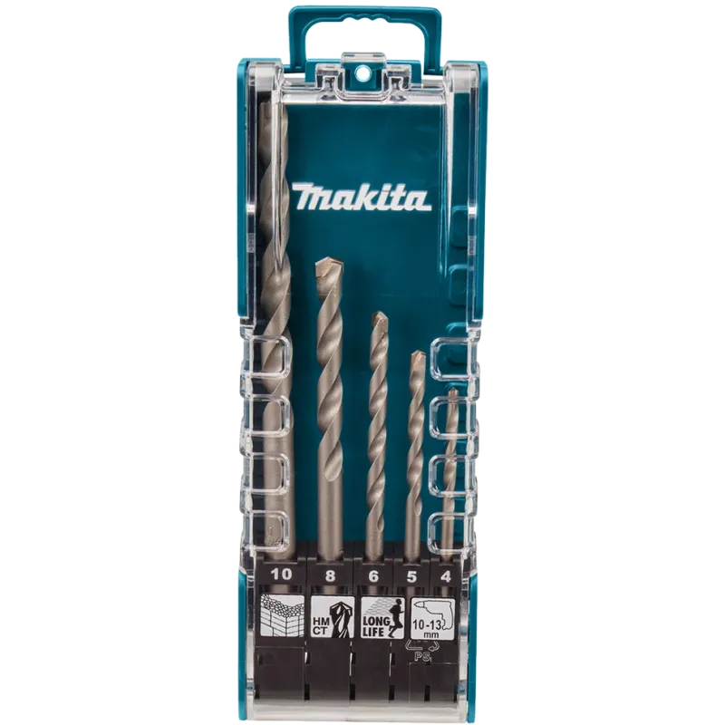 Makita (E-11536) Набір свердел бетону 5 шт long Life