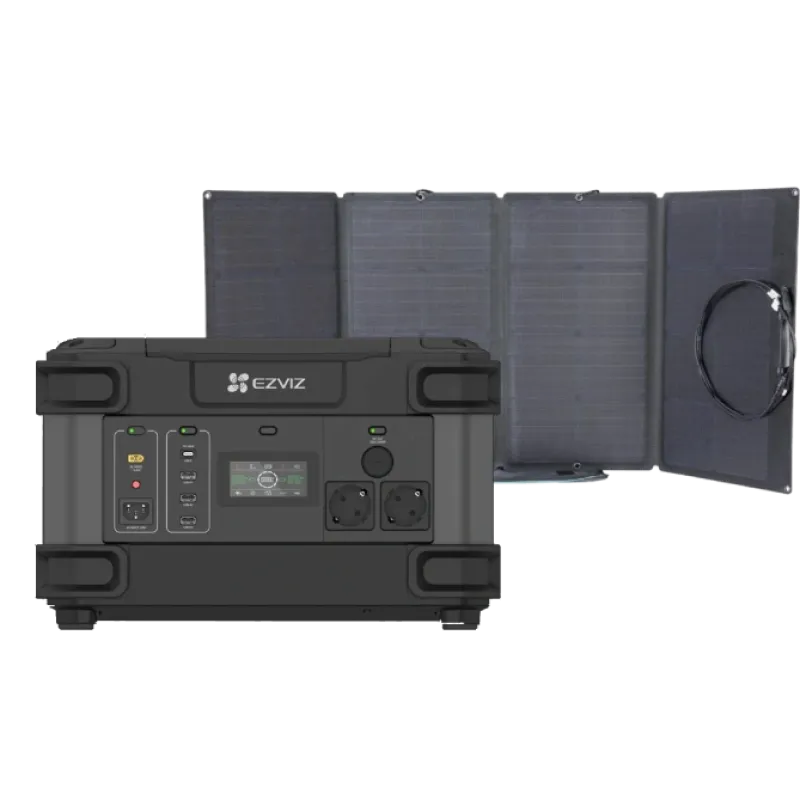 Ezviz CS-PS1300 (CN066)(FR) +  EcoFlow 160W Система автономного питания однофазная
