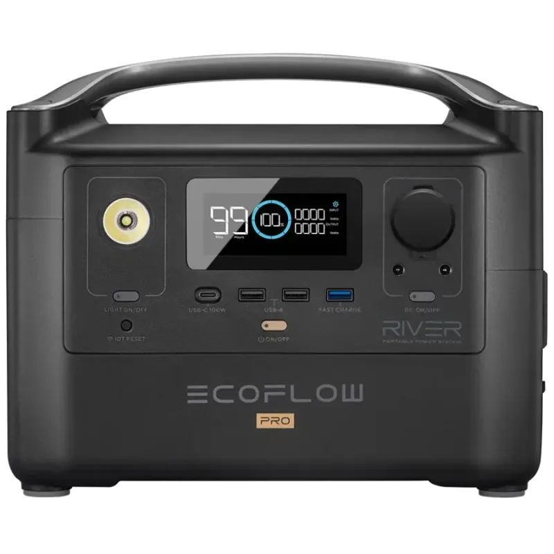 EcoFlow RIVER Pro 600Вт Портативный источник питания