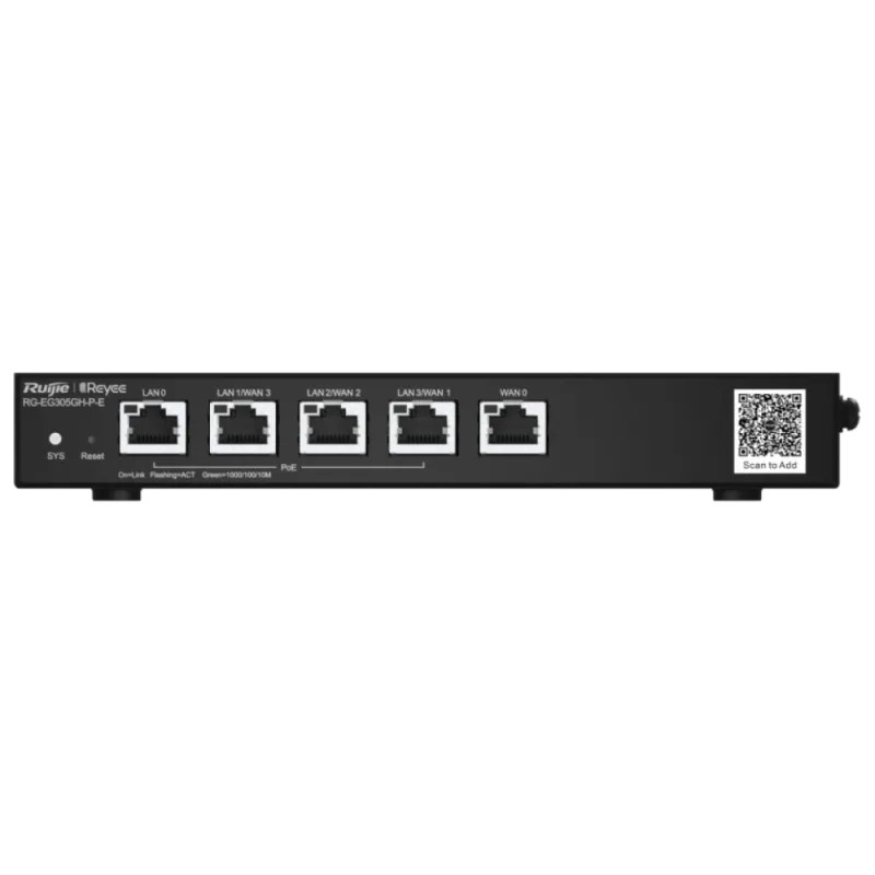 Ruijie Reyee RG-EG305GH-P-E PoE з хмарним керуванням Маршрутизатор
