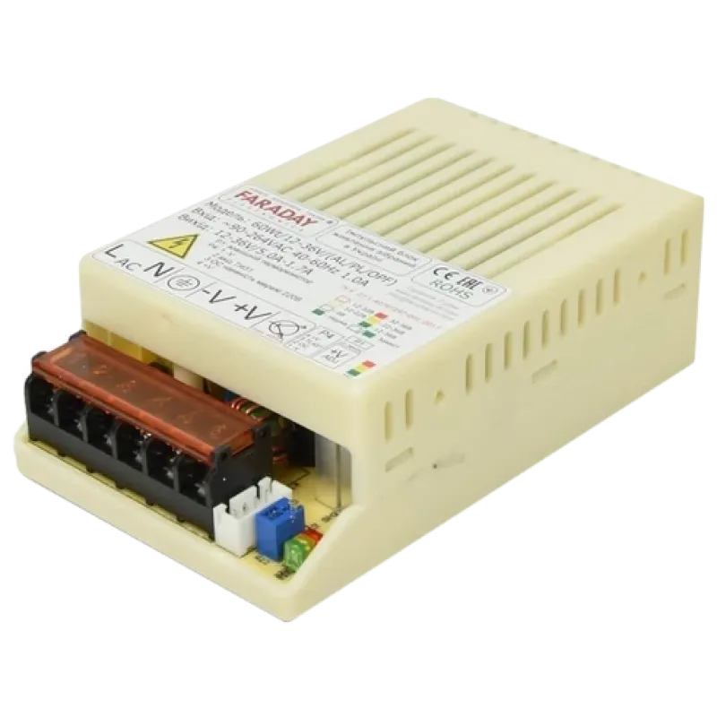 Faraday Electronics 60Wt/12-36V/PL 12–36В 5-2A Блок живлення