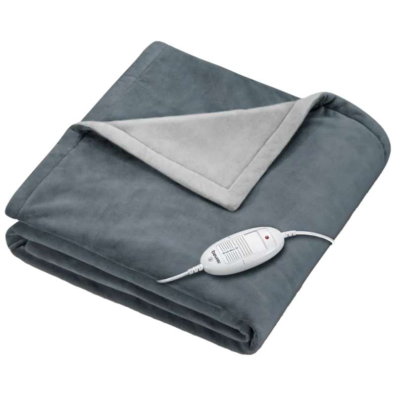 Beurer HD 75 Dark Grey 180х130см 100Вт Электроодеяло