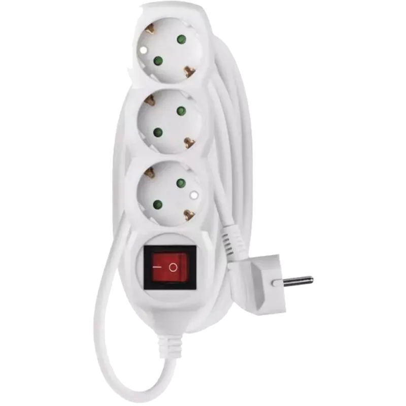 EMOS P1325R 3 розетки 5 м Сетевой удлинитель