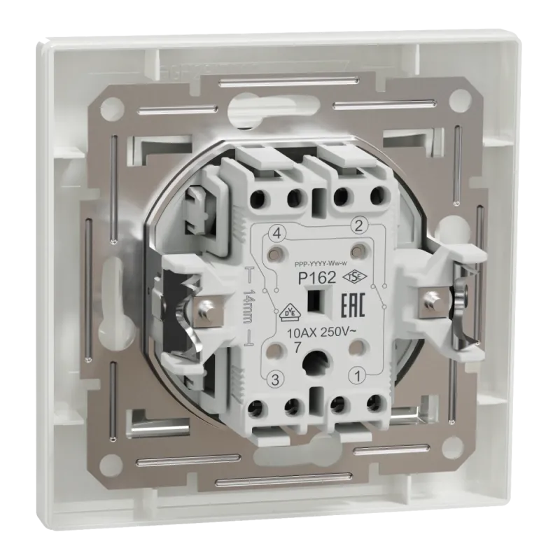 Schneider Electric ASFORA EPH0500121 Выключатель 1-кл. белый перекрестный