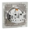 Schneider Electric ASFORA EPH3100121 Розетка одинарна із заземленням і кришкою