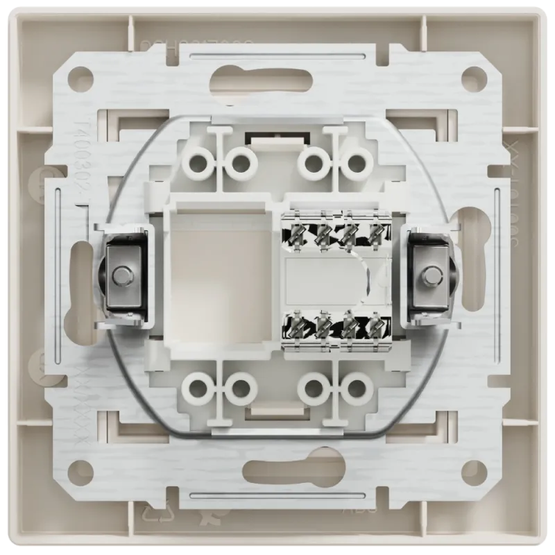 Schneider Electric Asfora EPH4300123 РОЗЕТКА КОМПЬЮТЕРНАЯ RJ45 UTP КАТ. 5Е