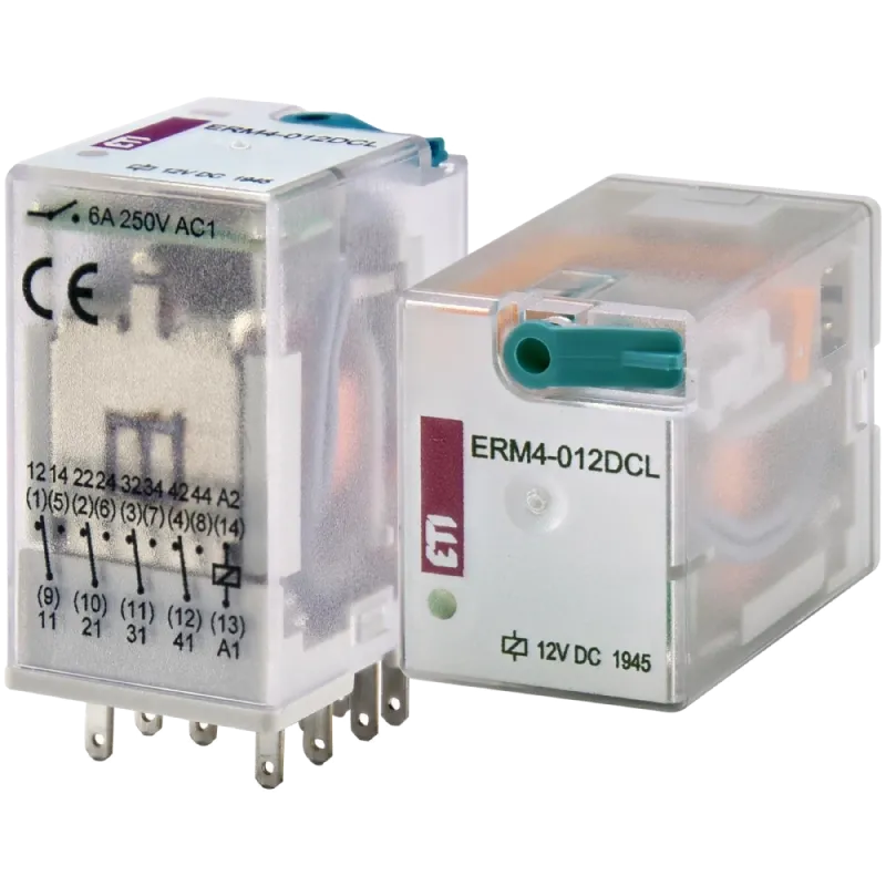 ЕТІ ERM4-012DCL 4p Электромеханическое реле