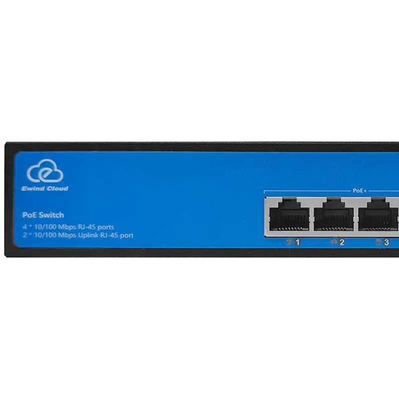 Ewind EW-ES2006CF-AP PoE Коммутатор 4 порта неуправляемый