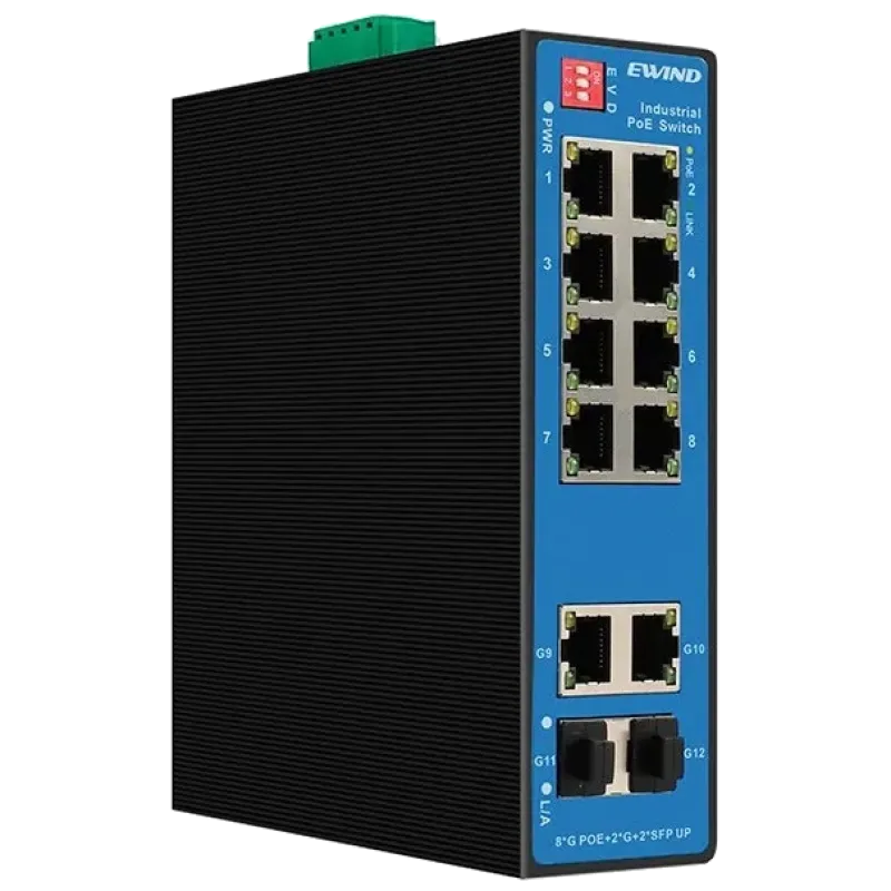 Ewind EW-PIS1812-8GE Комутатор 12 портів некерований