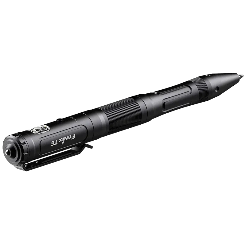 Fenix T6 Тактическая ручка с фонариком черная