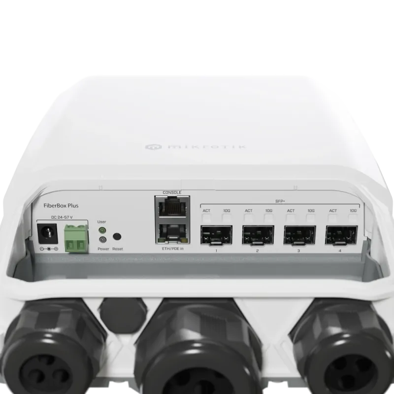 Mikrotik FiberBox Plus (CRS305-1G-4S+OUT) Коммутатор 4 порта управляемый
