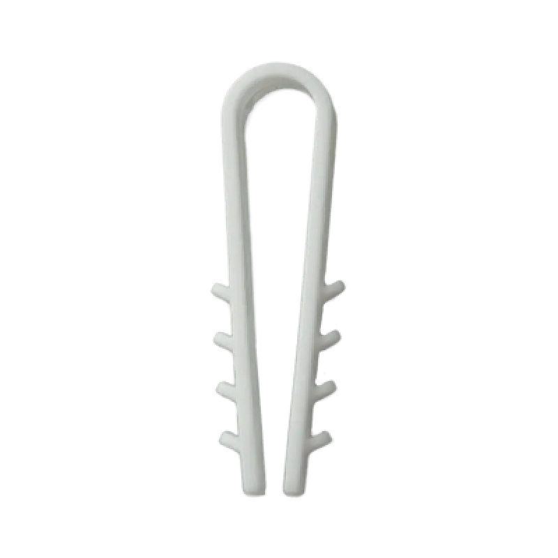 Дюбель Ziplex ялинка кругла d 6 біла (100 шт)