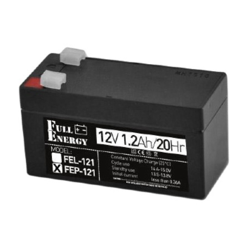 Full Energy FEP-121 1.2А•ч 12В Свинцово-кислотная аккумуляторная батарея
