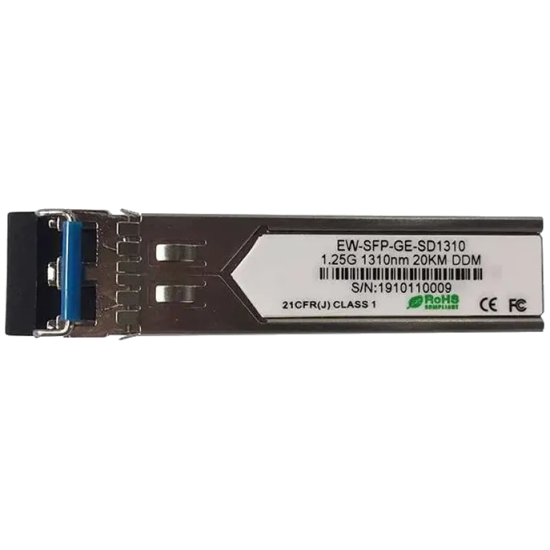 Ewind EW-SFP-GE-SD1310 155M, Single-mode Dual Fiber, 1310nm, 20km, LC connector Модуль SFP