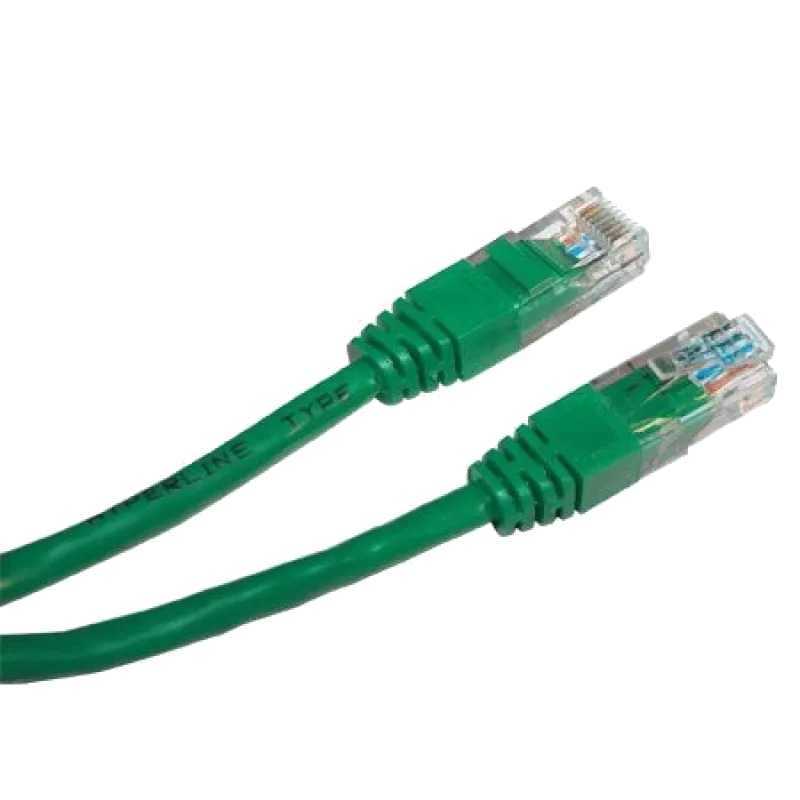 Патч-корд  E-server UTP,  0.5 м, кат. 5e зеленый
