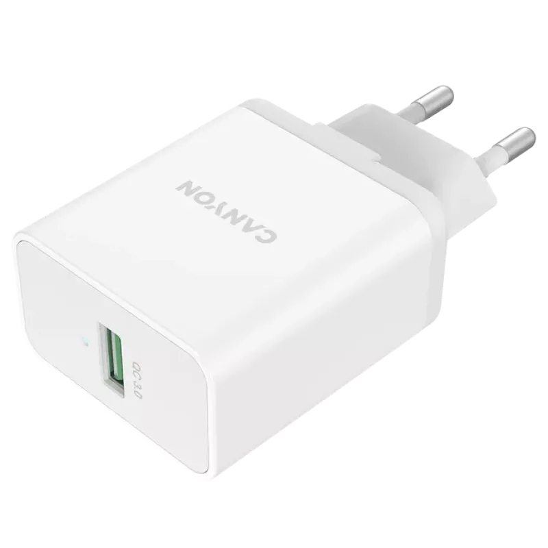 Canyon H-24 white (QC 24W) Сетевое зарядное устройство
