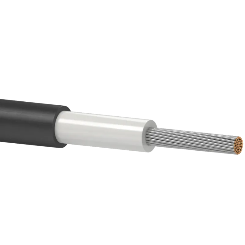 Одескабель H1Z2Z2-K 1*6 black (Бухта 100 м) Кабель для солнечных панелей