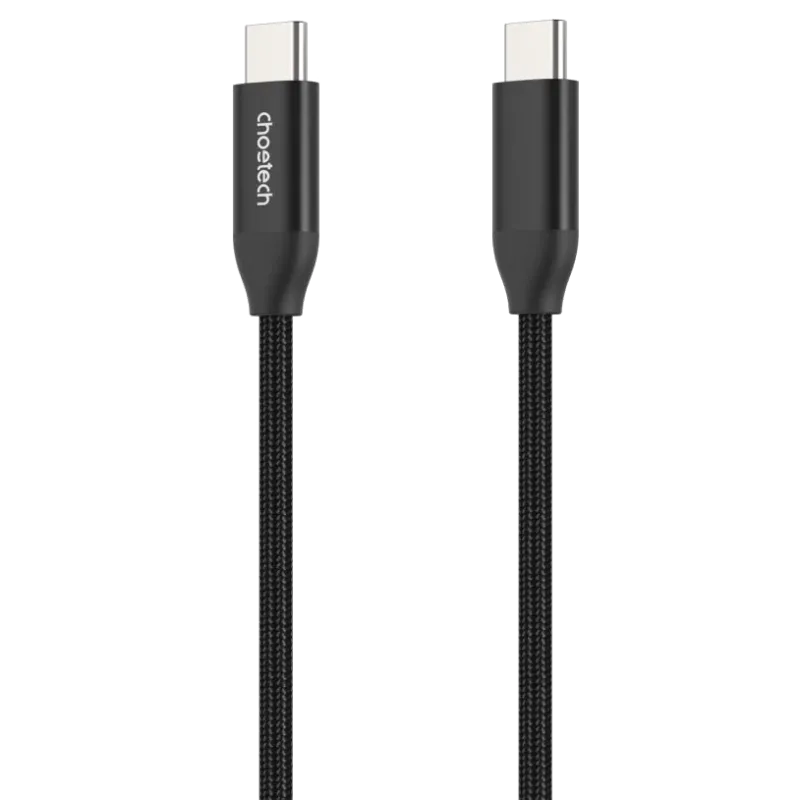 Choetech XCC-1035 1.2м Black USB-C to USB-C PD3.1 Кабель