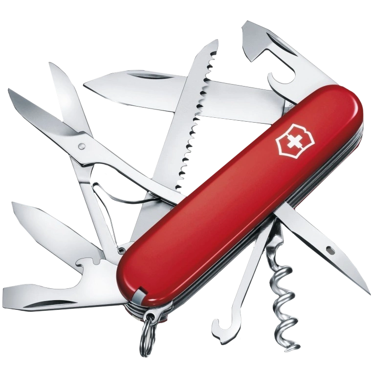 Victorinox Swiss Army Huntsman 1.3713 Нож красный