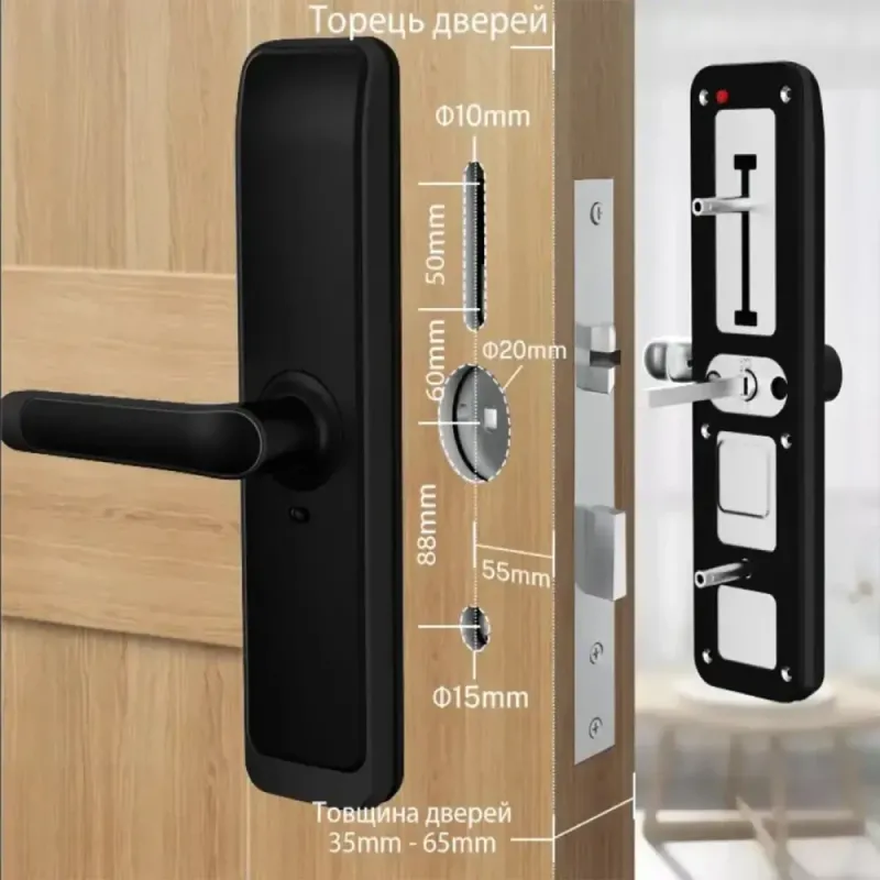 PES Husky Bluetooth Black Смарт замок