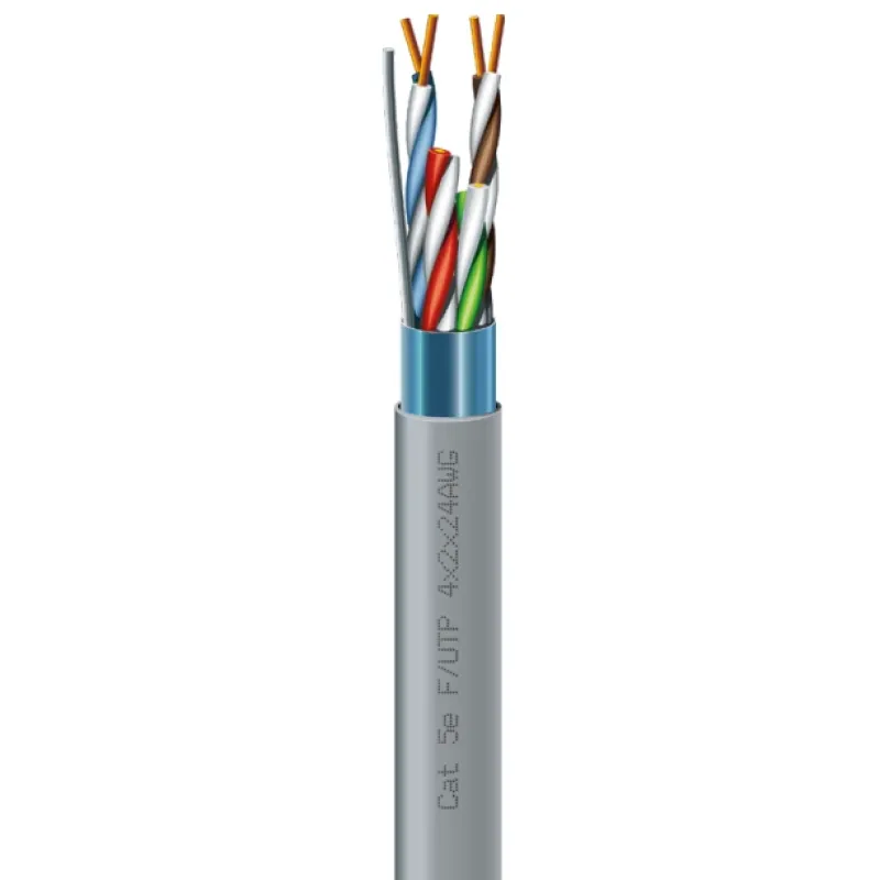 Cat. 5e F/UTP 4х2х24 AWG (7091000) бухта 305м. Кабель витая пара ЗЗЦМ (FTP медь внут)