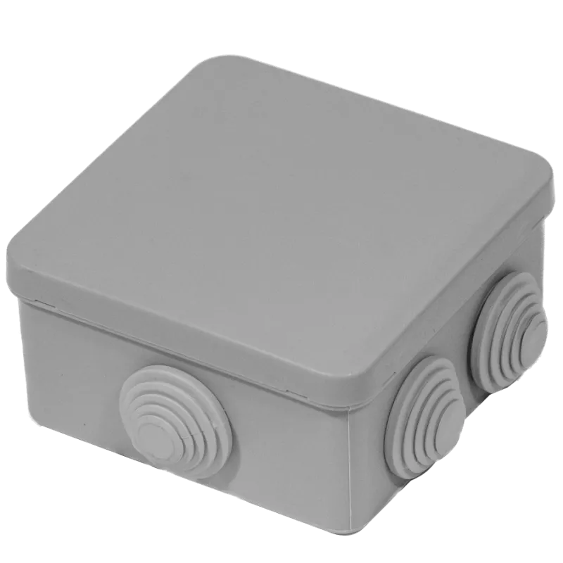 IP54, UEA (100х100x50) Коробка распределительная квадратная внешняя