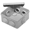 IP54, UEA (100х100x50) Коробка распределительная квадратная внешняя