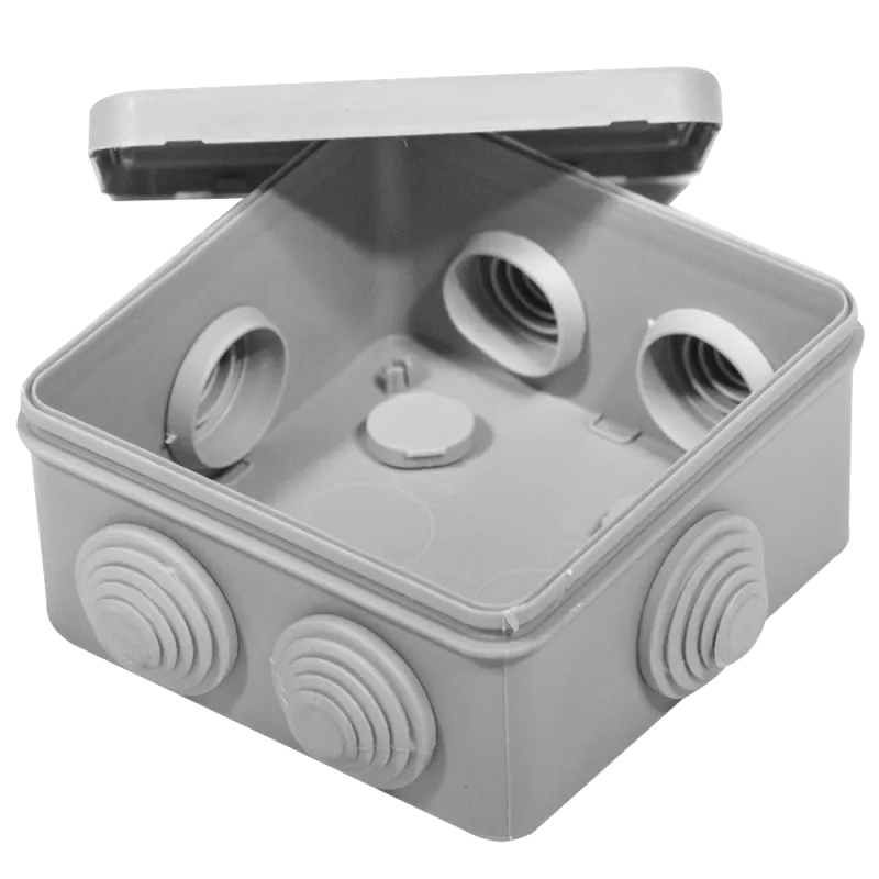 IP54, UEA (100х100x50) Коробка распределительная квадратная внешняя