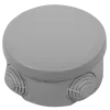 IP54, UEA (80х45) Коробка распределительная круглая внешняя