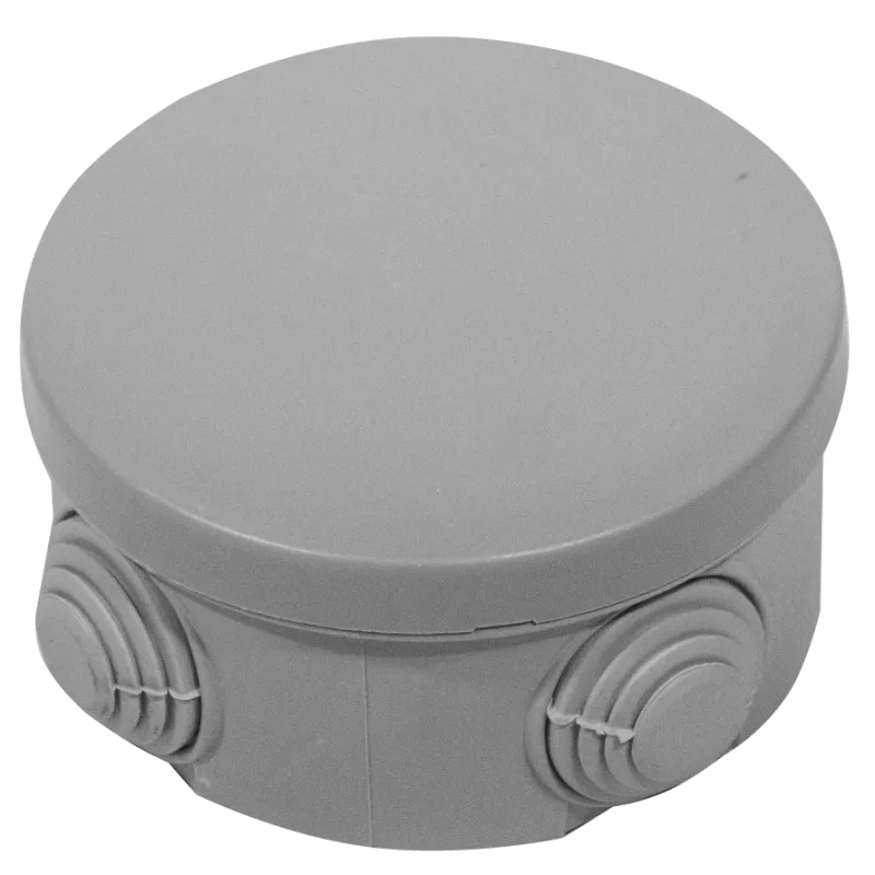 IP54, UEA (80х45) Коробка распределительная круглая внешняя