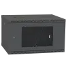 IPCOM 4U 600x350 Шкаф телекоммуникационный двери перф (RAL9005)