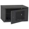 IPCOM CH-6U 600x600 перфорація RAL9005 Шафа серверна