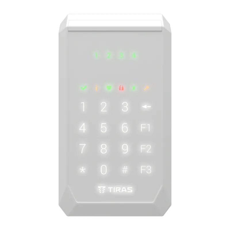 Tiras K-PAD4 (white) Клавиатура Тирас