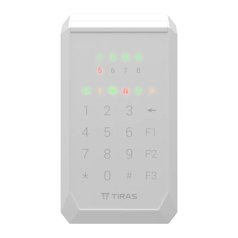 Tiras K-PAD8+(white) Клавиатура Тирас