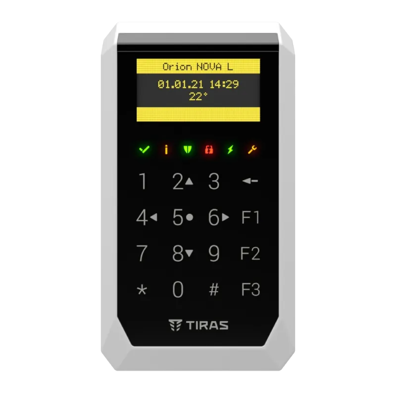 Tiras K-PAD OLED+ Сенсорна OLED клавіатура Тірас