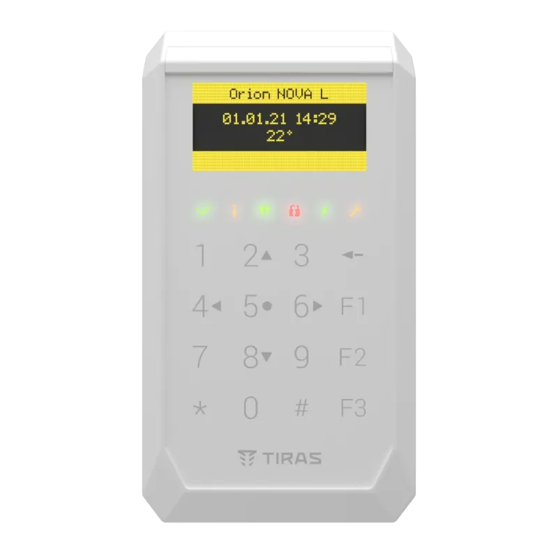 Tiras K-PAD OLED (white) Сенсорна OLED клавіатура Тірас